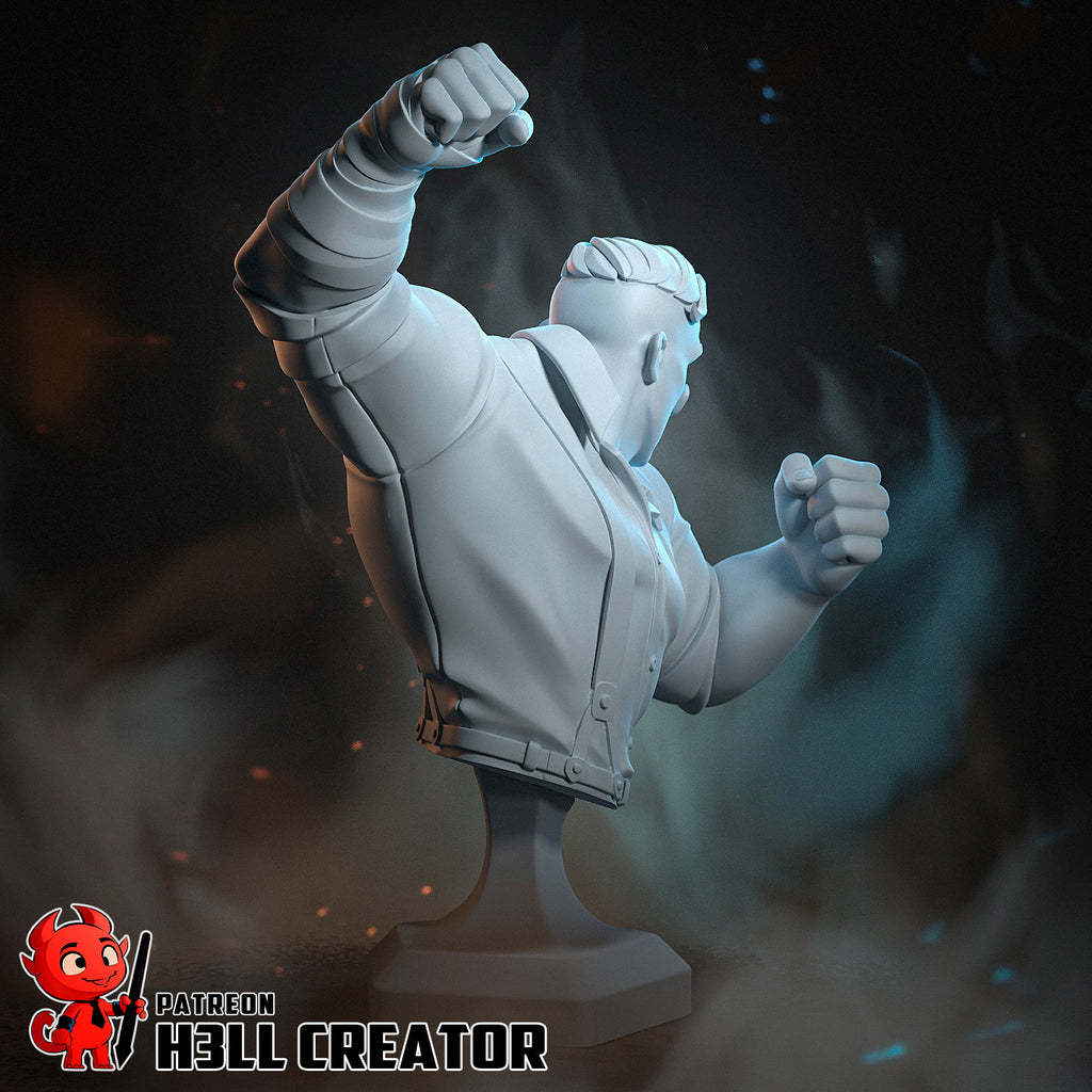 "Punch Up" Tavern Brawler Statue & Busts