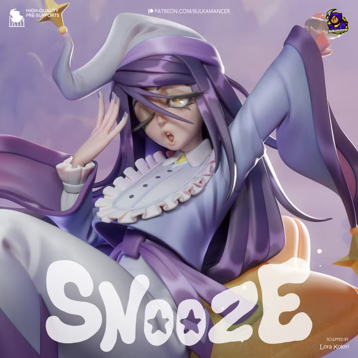 Snooze | Stylized Dream Resin Statue / Garage Kit (Bulkamancer)