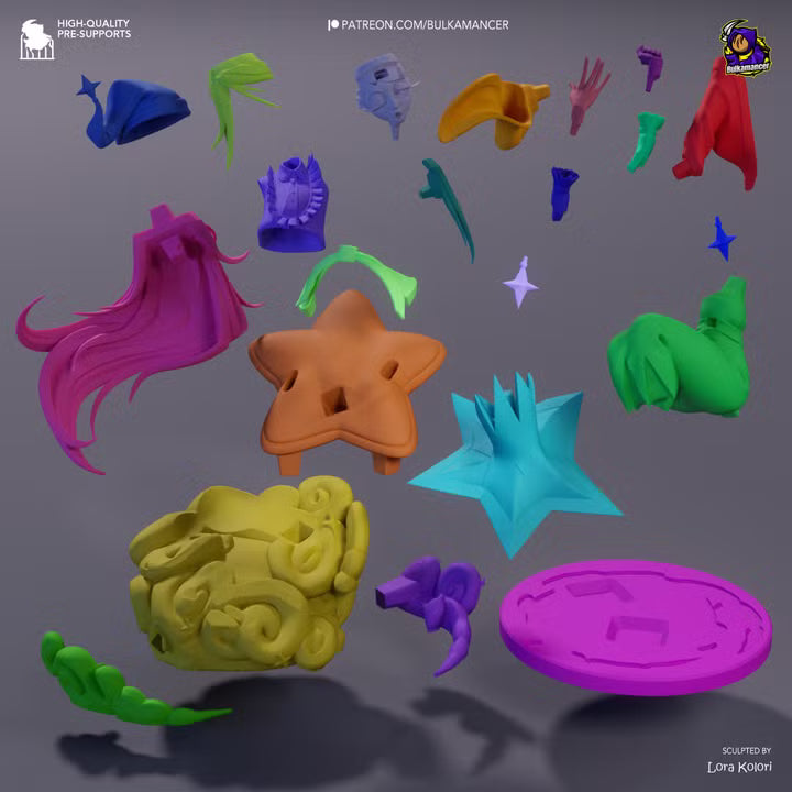Snooze | Stylized Dream Resin Statue / Garage Kit (Bulkamancer)