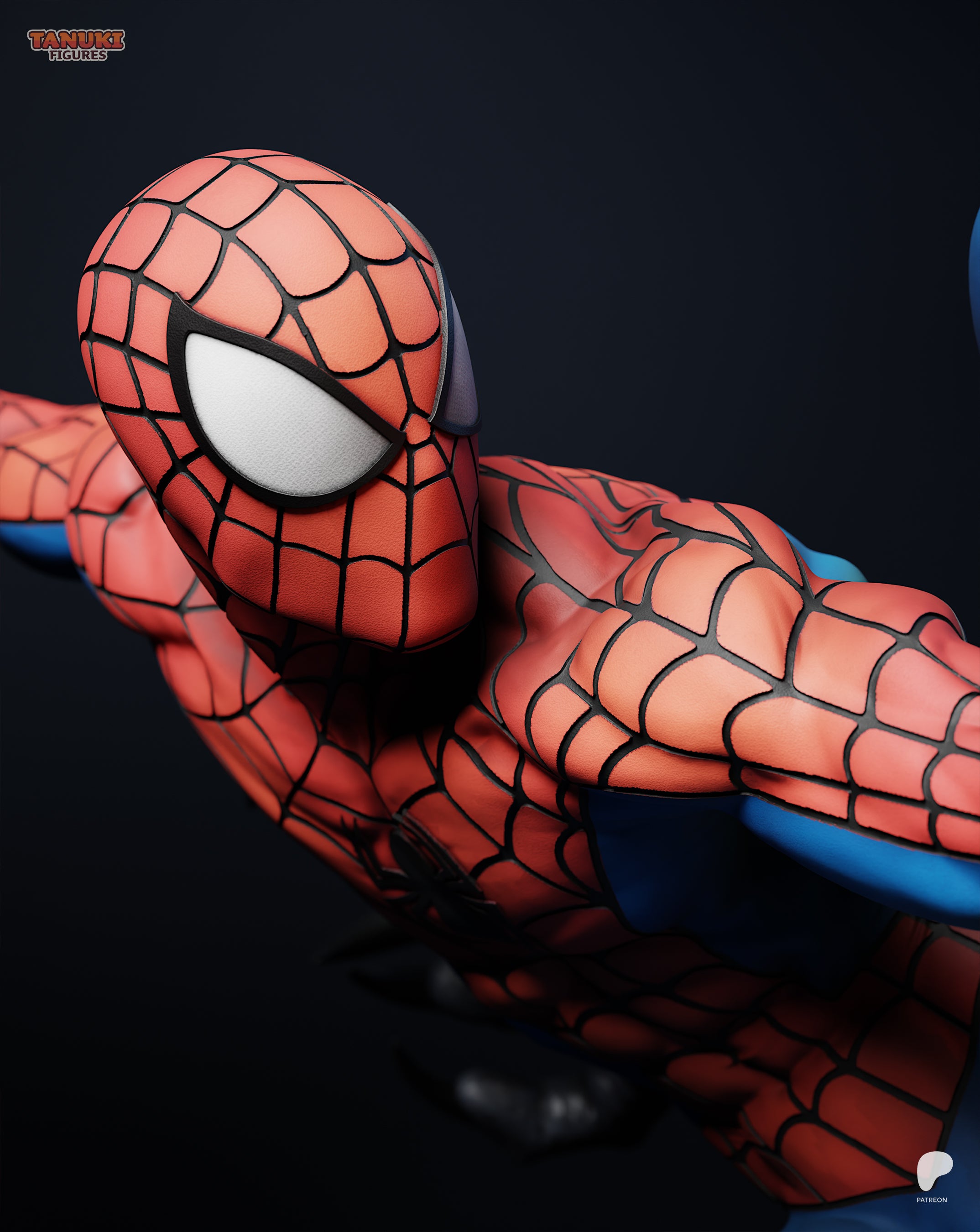 Spider-Man vs. Venom Battle Diorama | 16K Resin Printed Collectible Statue