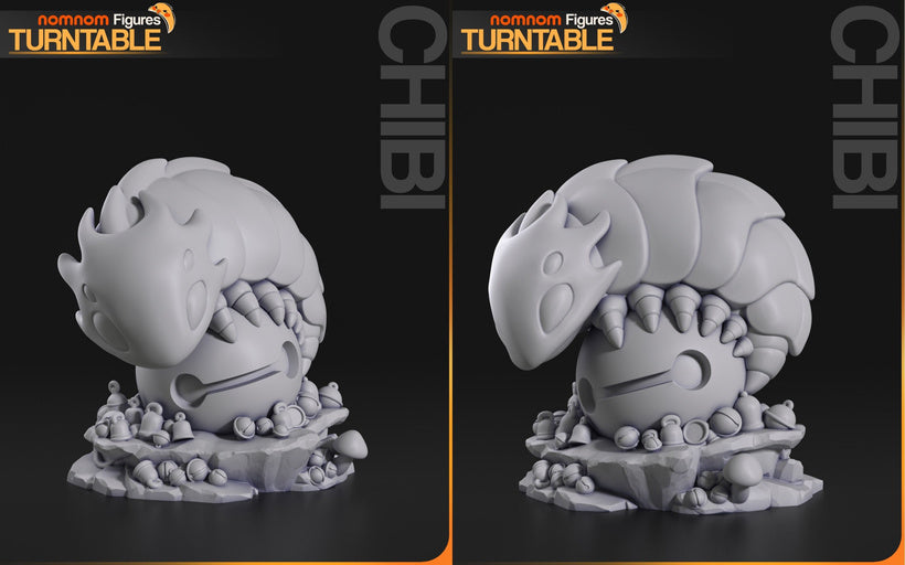 Bell Beast Chibi Statue | 3D Printed Collectible