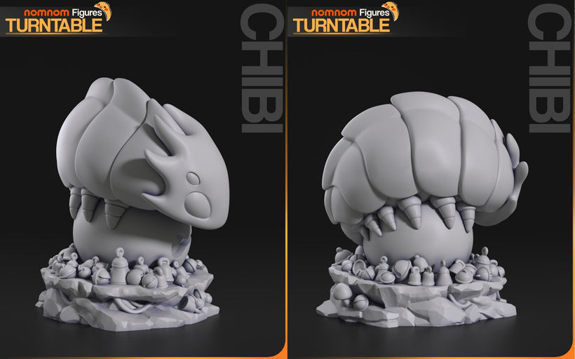 Bell Beast Chibi Statue | 3D Printed Collectible