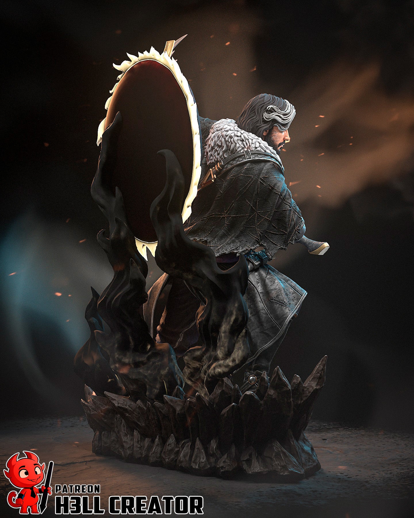 Verso - Resin Statue & Bust (H3LL Creator)