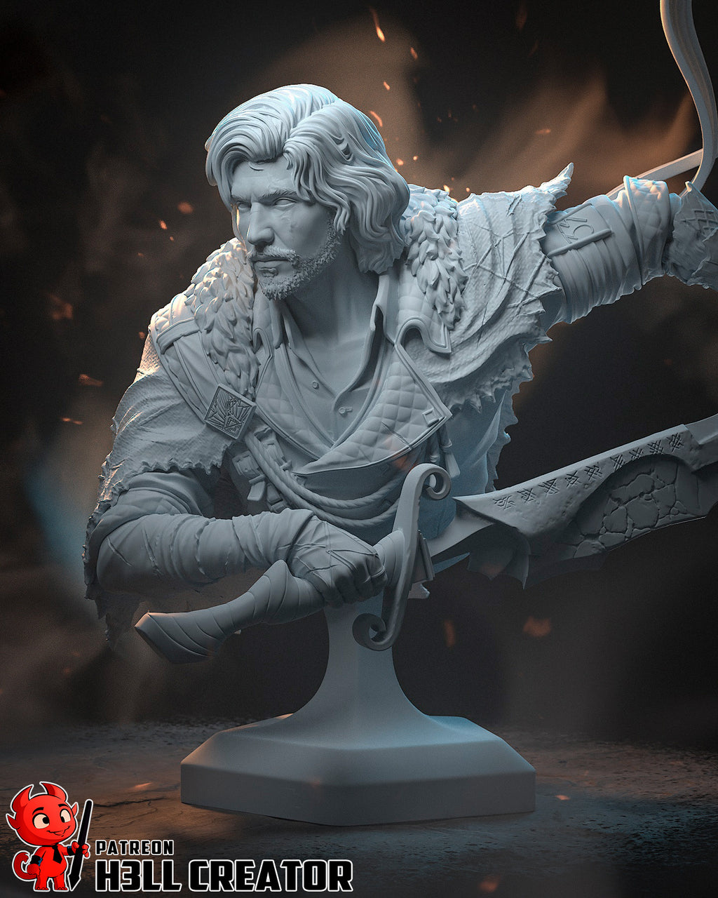 Verso - Resin Statue & Bust (H3LL Creator)