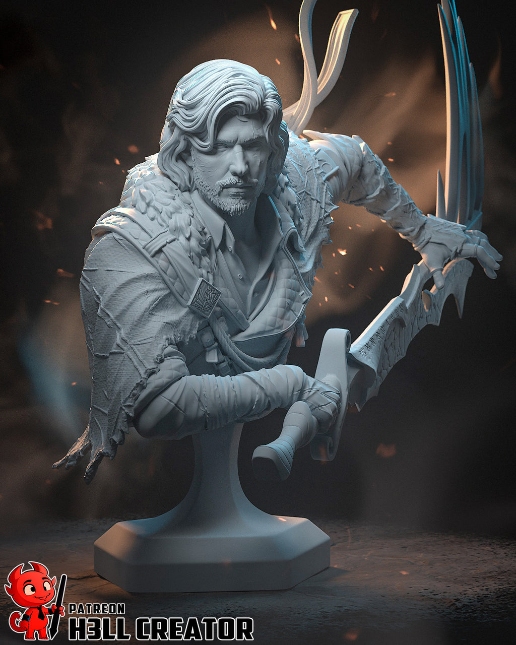 Verso - Resin Statue & Bust (H3LL Creator)