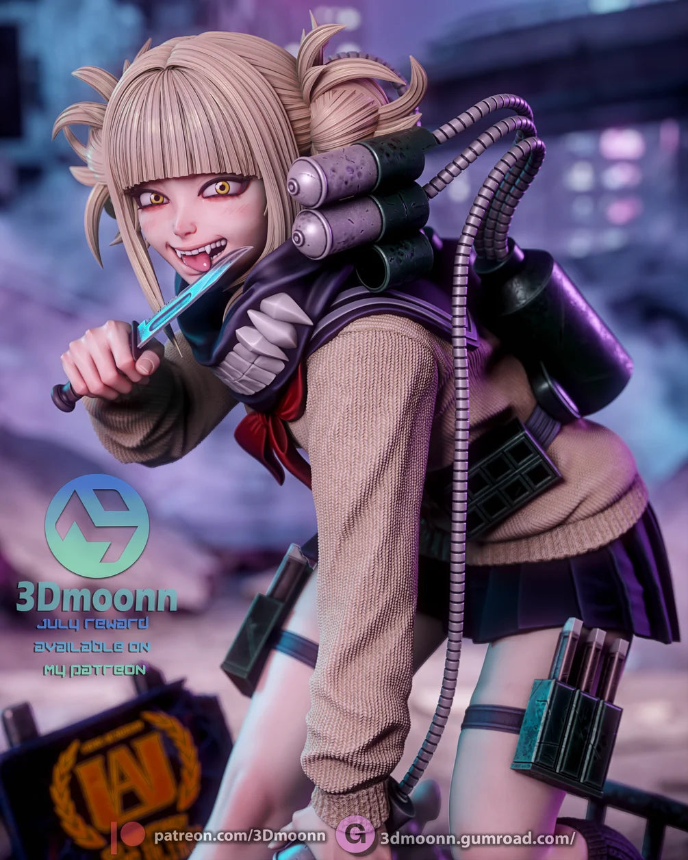 Himiko Toga Statue 1/6 Scale - My Hero Academia | Billy Bones Emporium