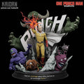 Saitama (One Punch Man) Action Diorama - One-Punch Man | High-Precision 3D Printed Resin Statue