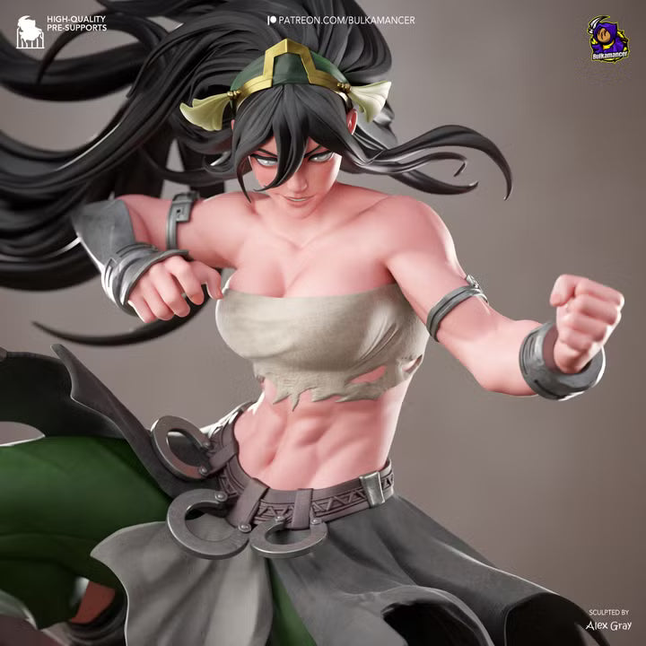 Blind Geomancer Earthbending Heroine Resin Statue | Bulkamancer Garage Kit
