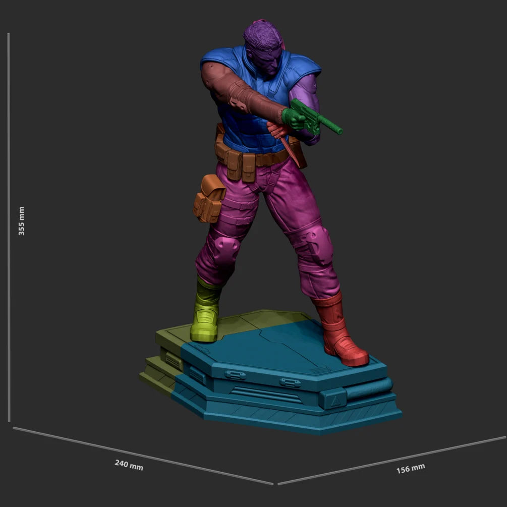 Solid Snake | Metal Gear Solid Resin Statue / Garage Kit (CA 3D)