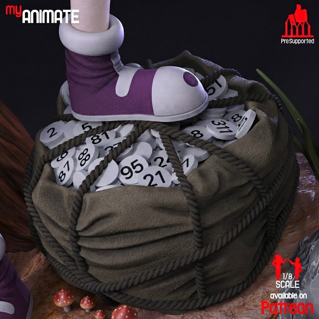 Killua Zoldyck 1/8 Scale Statue | Hunter x Hunter Custom 3D Printed Resin Model (Bubble Gum & Standard Options)