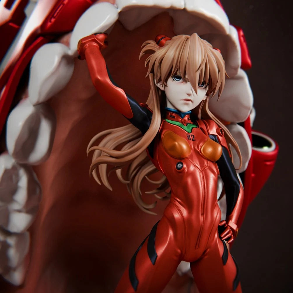 Asuka in Eva-02 Berserk Jaw – Premium Resin Statue / Garage Kit (1/12, 1/6 & 1/4 Scale) | CA 3D