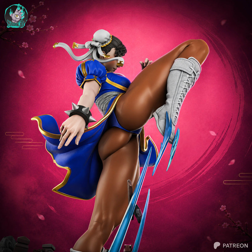 Chun-Li - Street Fighter | High-Precision 3D Printed Resin Statue / Collectible