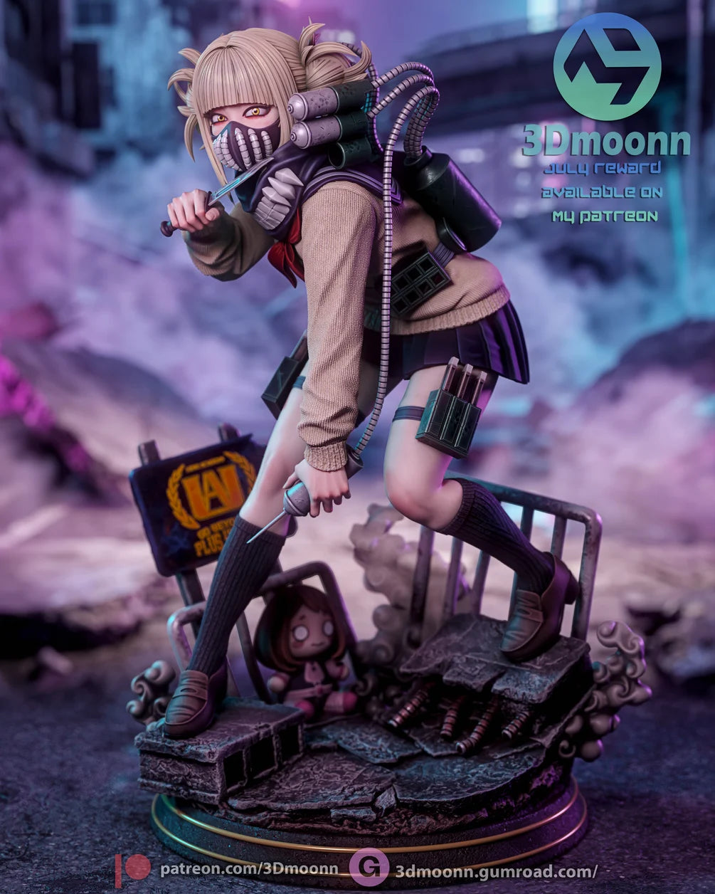Himiko Toga Statue 1/6 Scale - My Hero Academia | Billy Bones Emporium