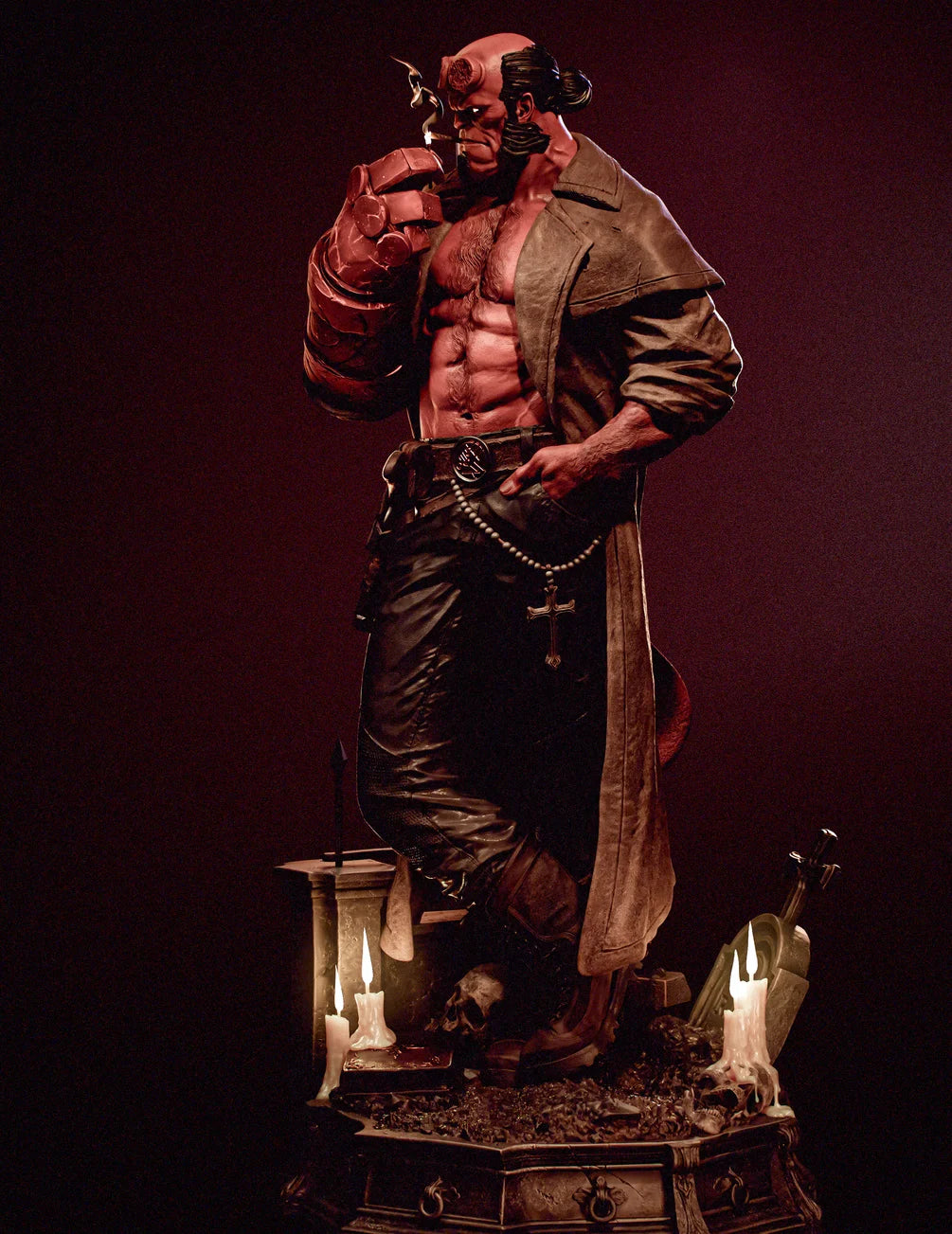 Hellboy | Dark Horse Comic Resin Statue / Garage Kit (CA 3D)