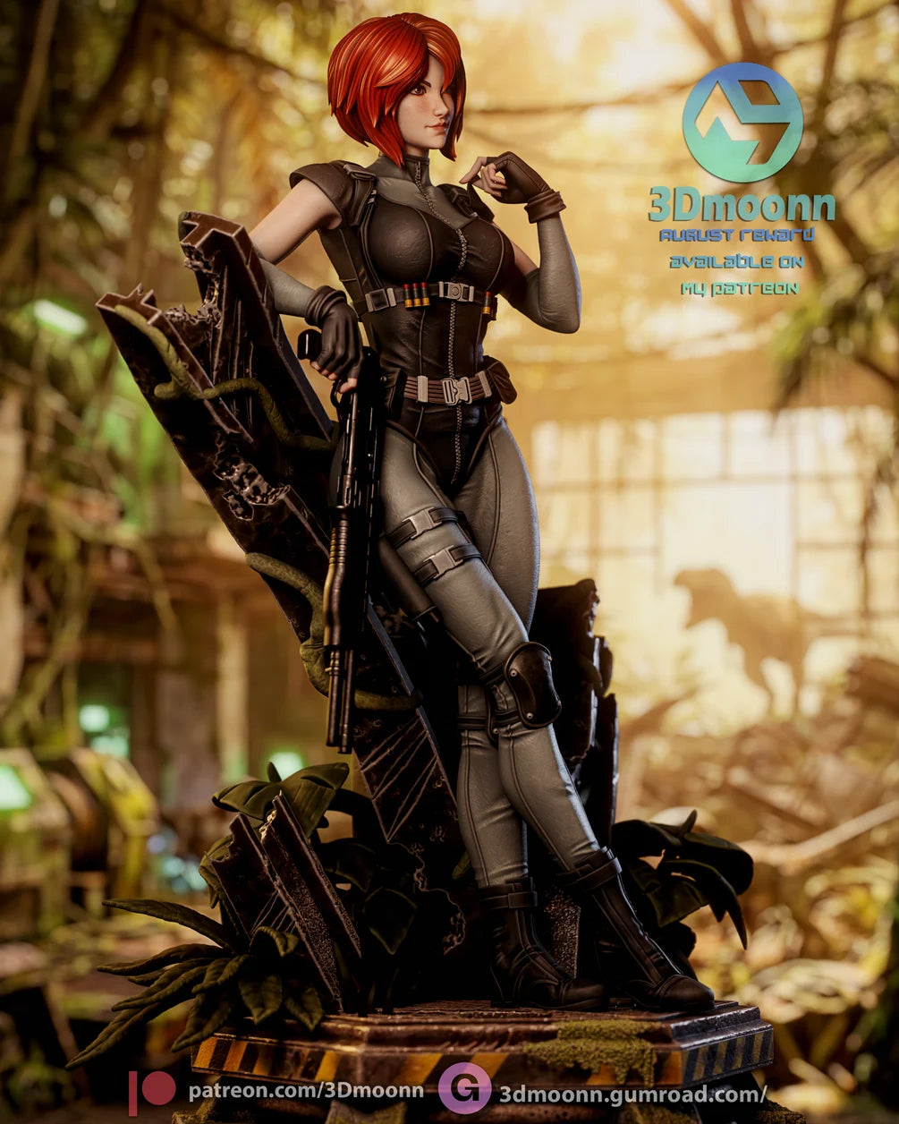 Regina Statue 1/6 Scale - Dino Crisis | Billy Bones Emporium