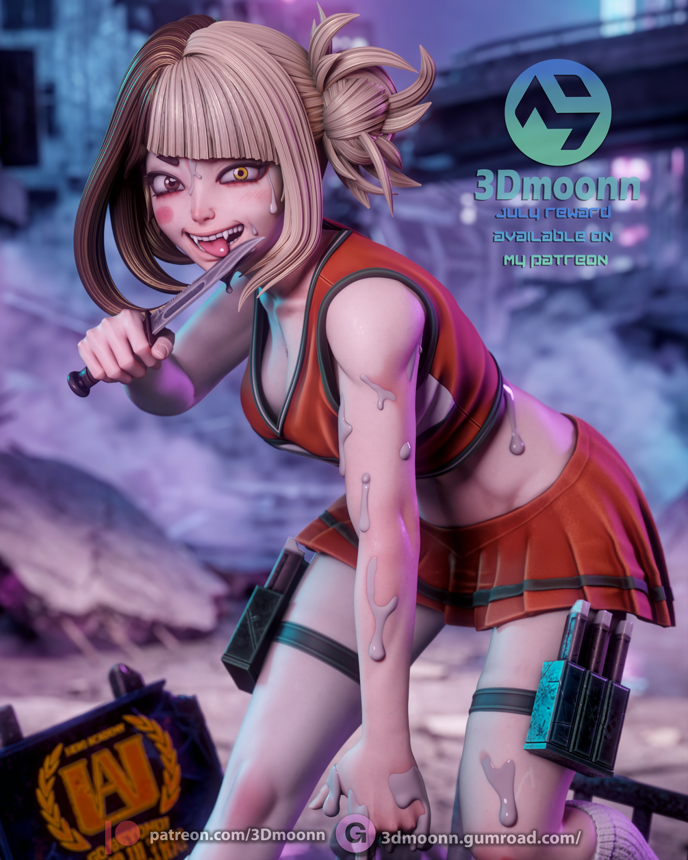 Himiko Toga Statue 1/6 Scale - My Hero Academia | Billy Bones Emporium