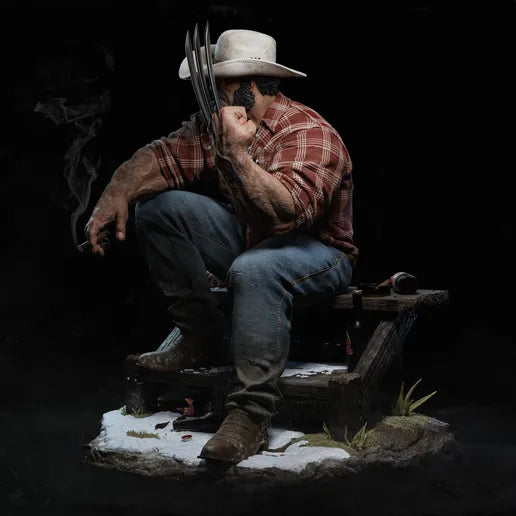 Old Man Logan / Wolverine Collectible Statue with Switchable Heads – Rescale Miniatures