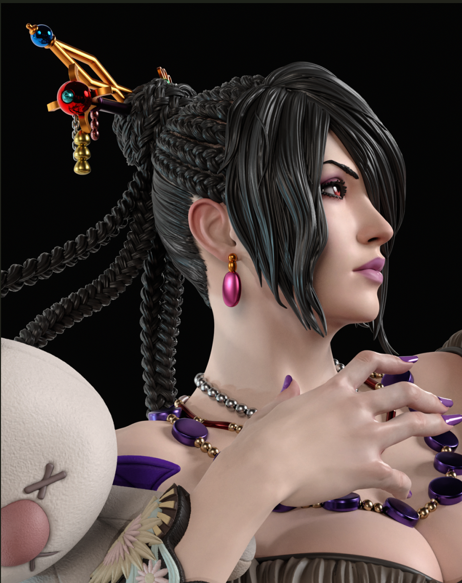 Lulu Statue by Bulkamancer | 3D Printed Resin Figurine – Billy Bones Emporium