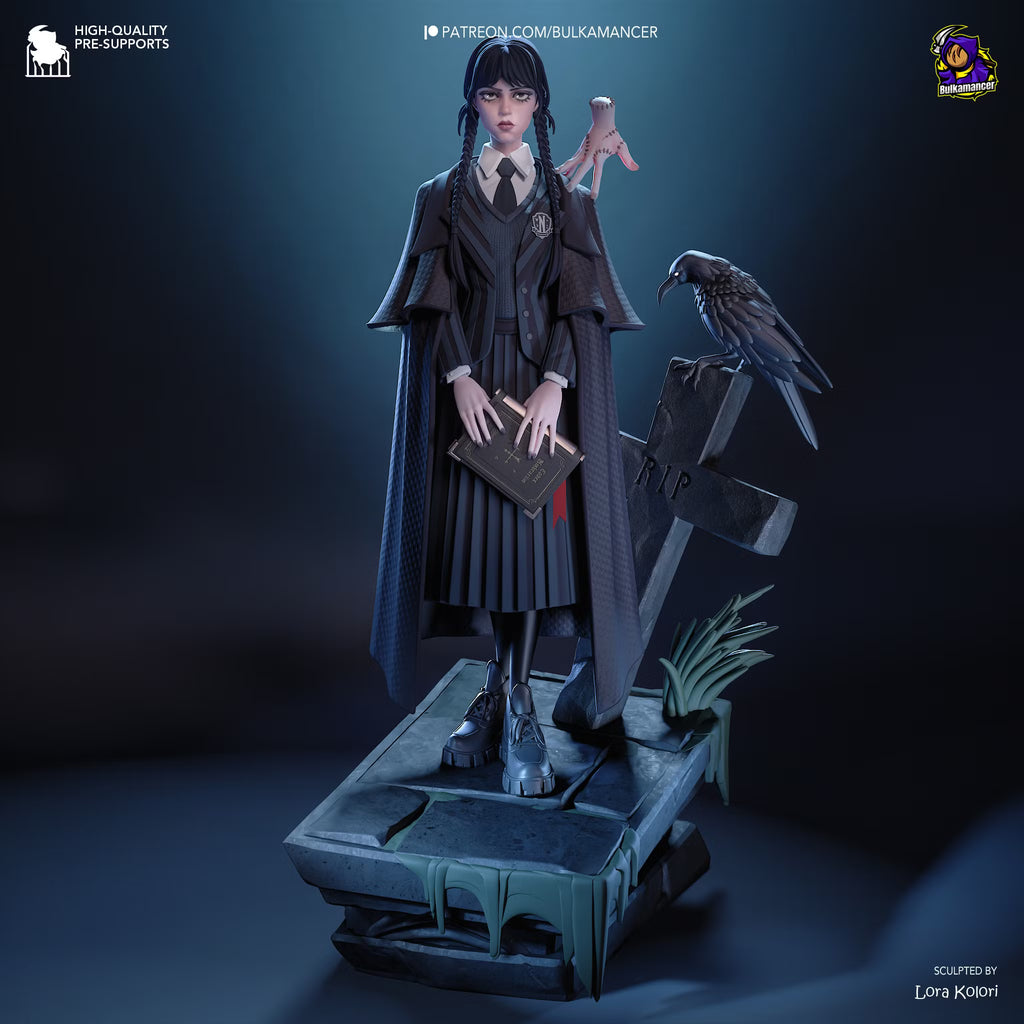 Gothic Daughter Academy Mystery Heroine Resin Statue | Bulkamancer Garage Kit