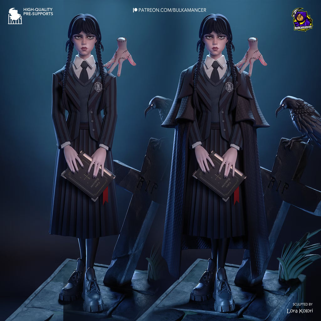 Gothic Daughter Academy Mystery Heroine Resin Statue | Bulkamancer Garage Kit