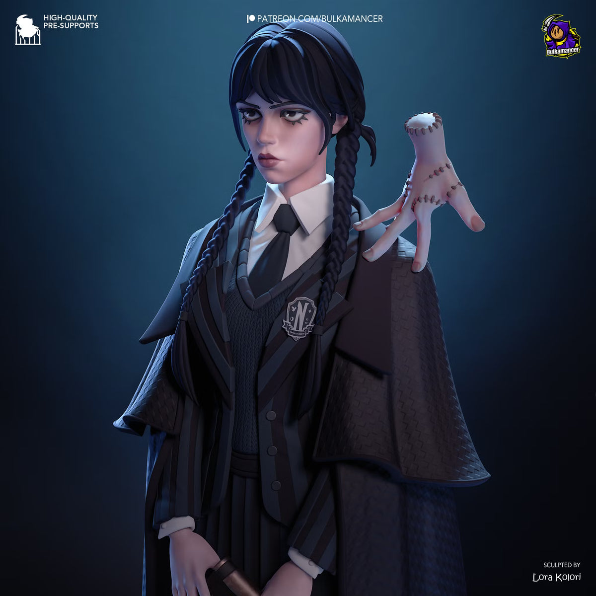 Gothic Daughter Academy Mystery Heroine Resin Statue | Bulkamancer Garage Kit