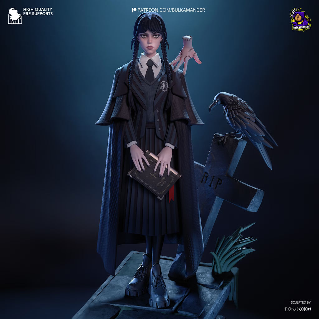 Gothic Daughter Academy Mystery Heroine Resin Statue | Bulkamancer Garage Kit