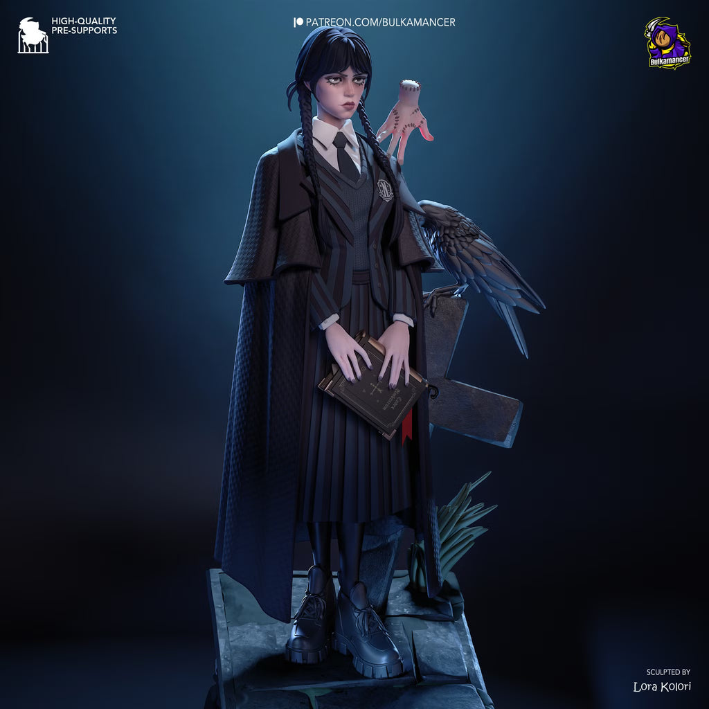 Gothic Daughter Academy Mystery Heroine Resin Statue | Bulkamancer Garage Kit