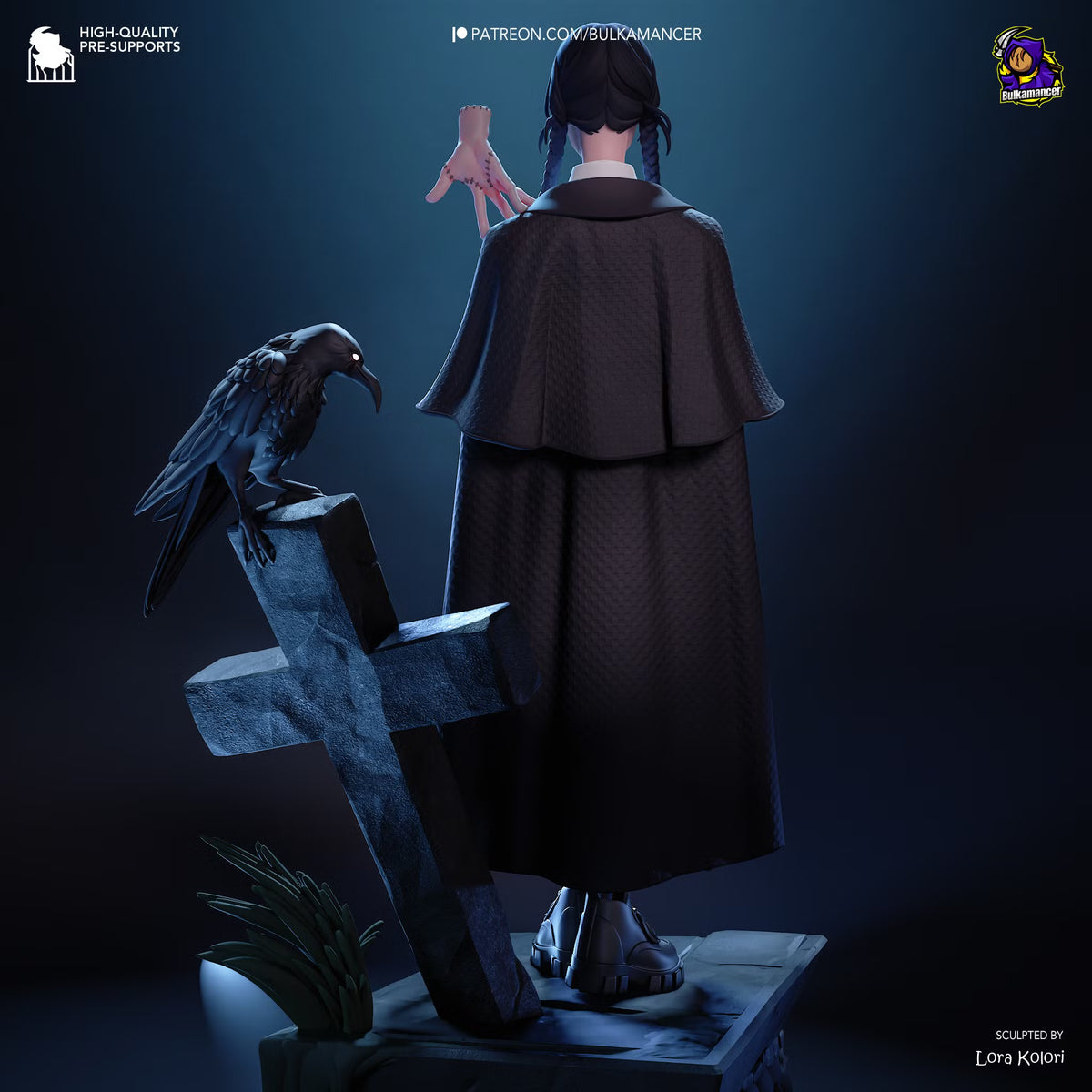 Gothic Daughter Academy Mystery Heroine Resin Statue | Bulkamancer Garage Kit