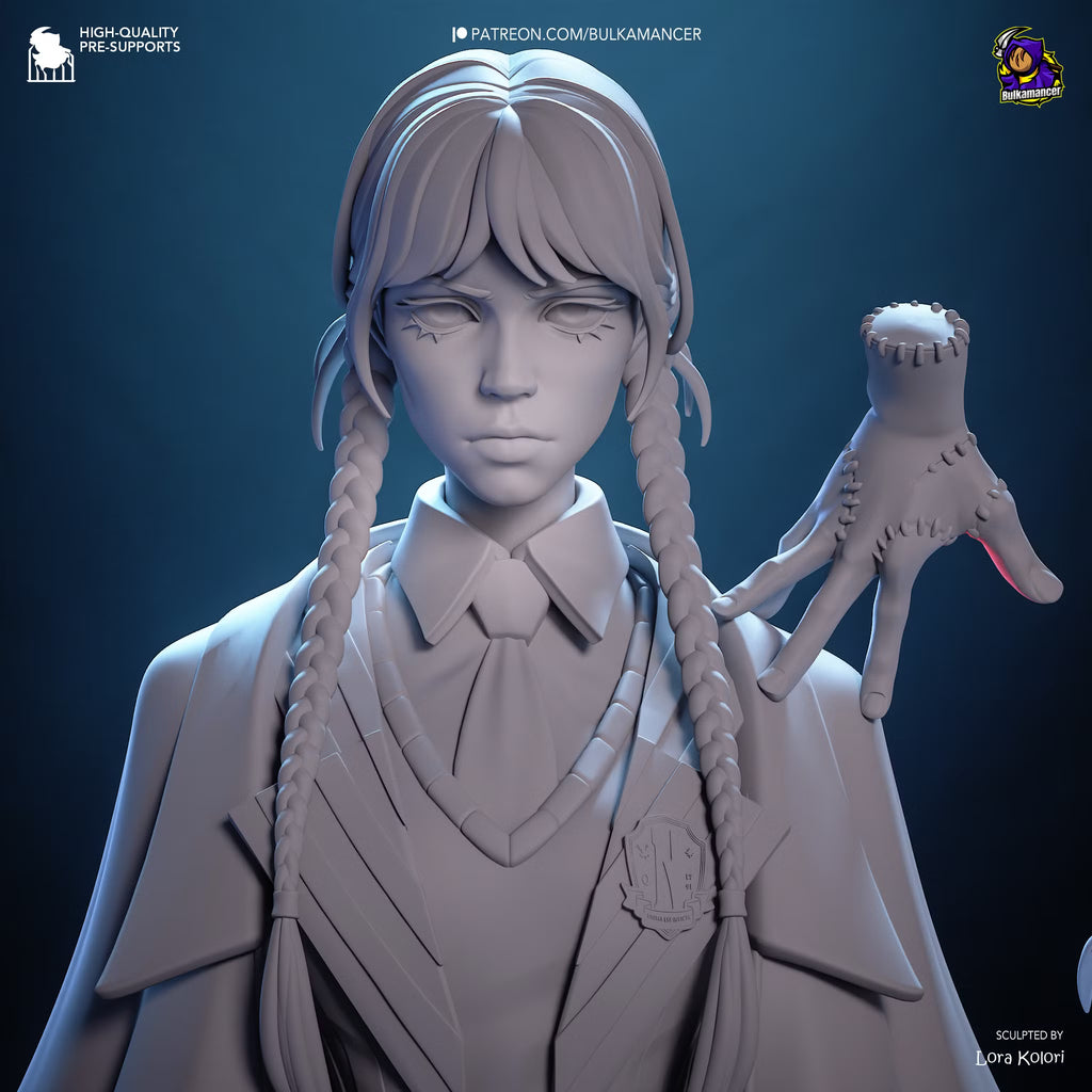 Gothic Daughter Academy Mystery Heroine Resin Statue | Bulkamancer Garage Kit