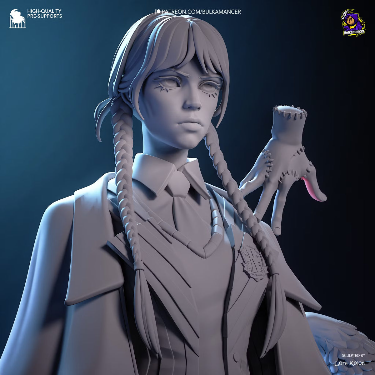 Gothic Daughter Academy Mystery Heroine Resin Statue | Bulkamancer Garage Kit