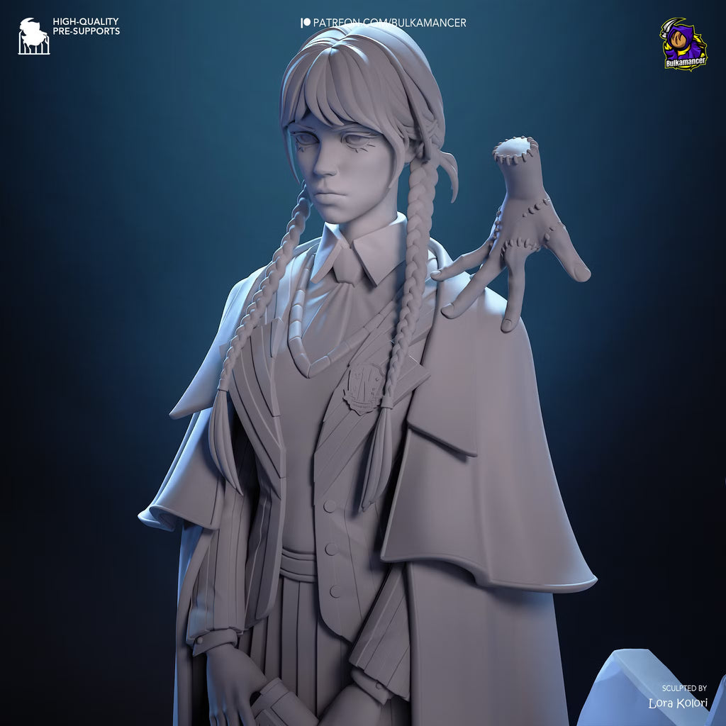Gothic Daughter Academy Mystery Heroine Resin Statue | Bulkamancer Garage Kit