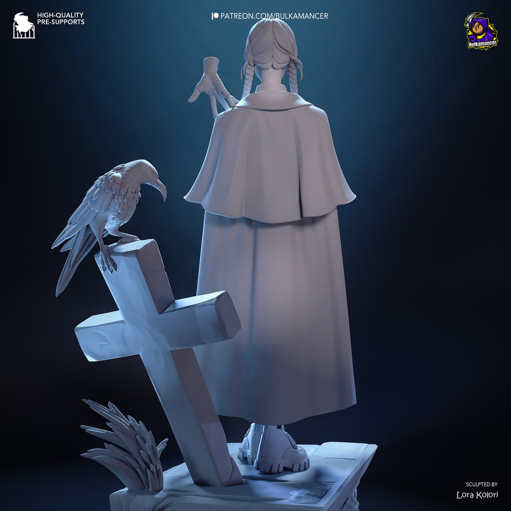 Gothic Daughter Academy Mystery Heroine Resin Statue | Bulkamancer Garage Kit