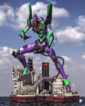 EVA-01 Custom Resin Statue – Large-Scale Evangelion Diorama Figure