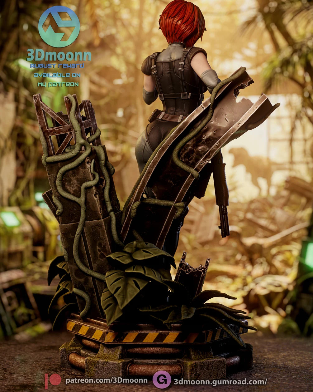 Regina Statue 1/6 Scale - Dino Crisis | Billy Bones Emporium