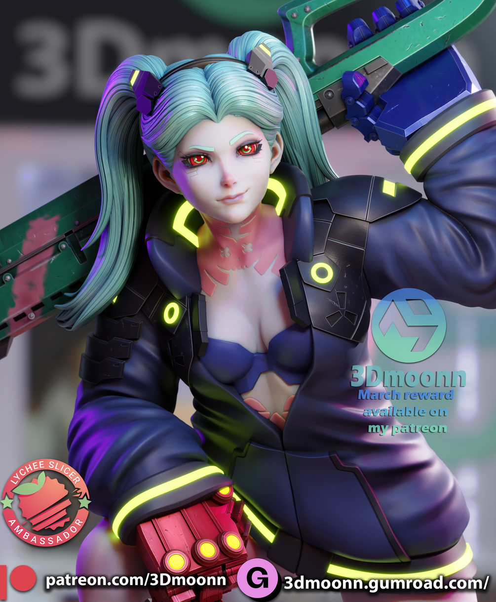 Rebecca Statue 1/6 Scale - Cyberpunk Edgerunners | Billy Bones Emporium