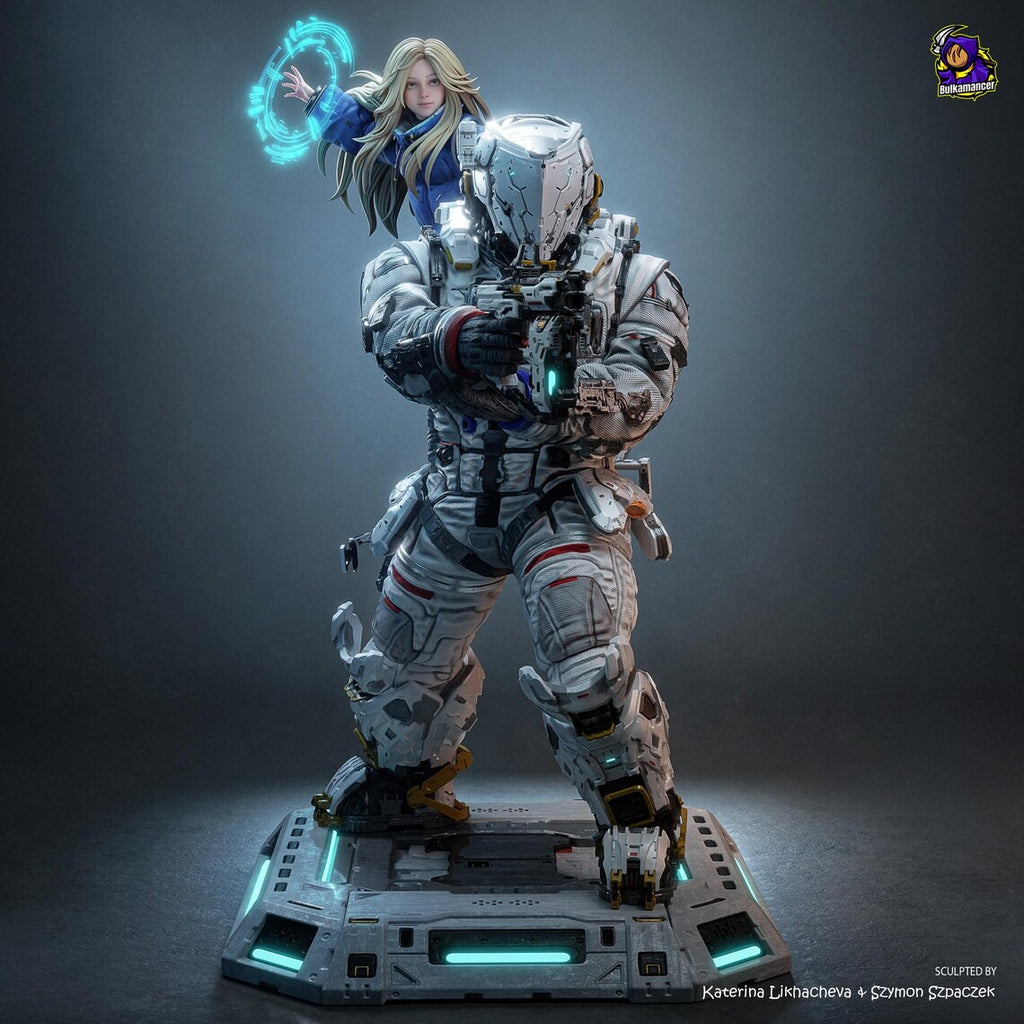 Pragmata's Hugh Williams and Diana: Premium Resin Display Miniature
