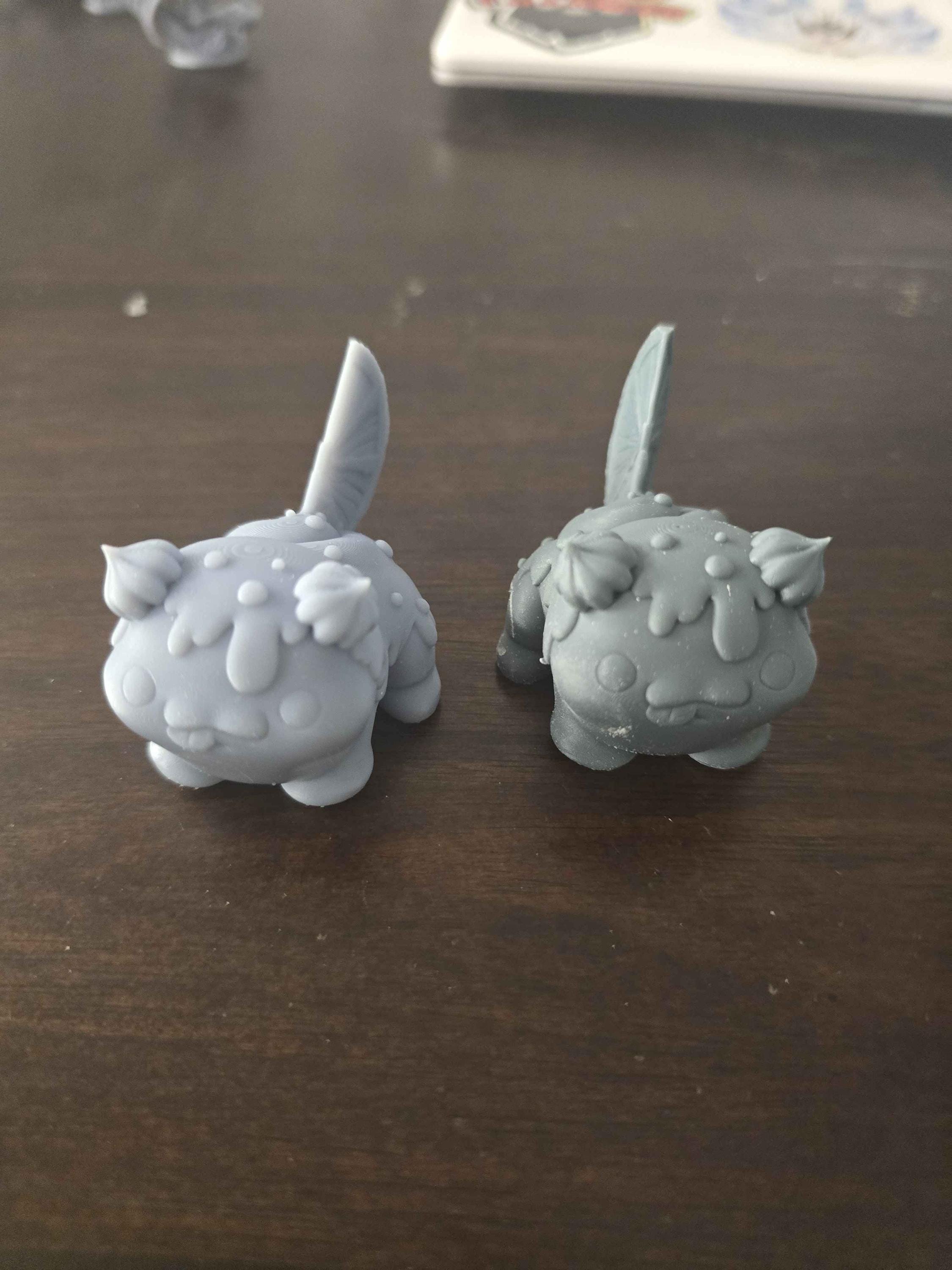 Puff Chibi Pastry Monster Resin Figure | 35mm Tabletop RPG Mini Unpainted
