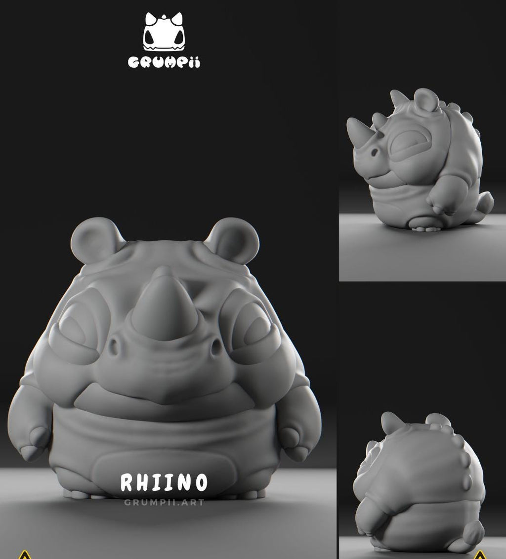 Grumpii Safari Monsters 3D Printable Figurines