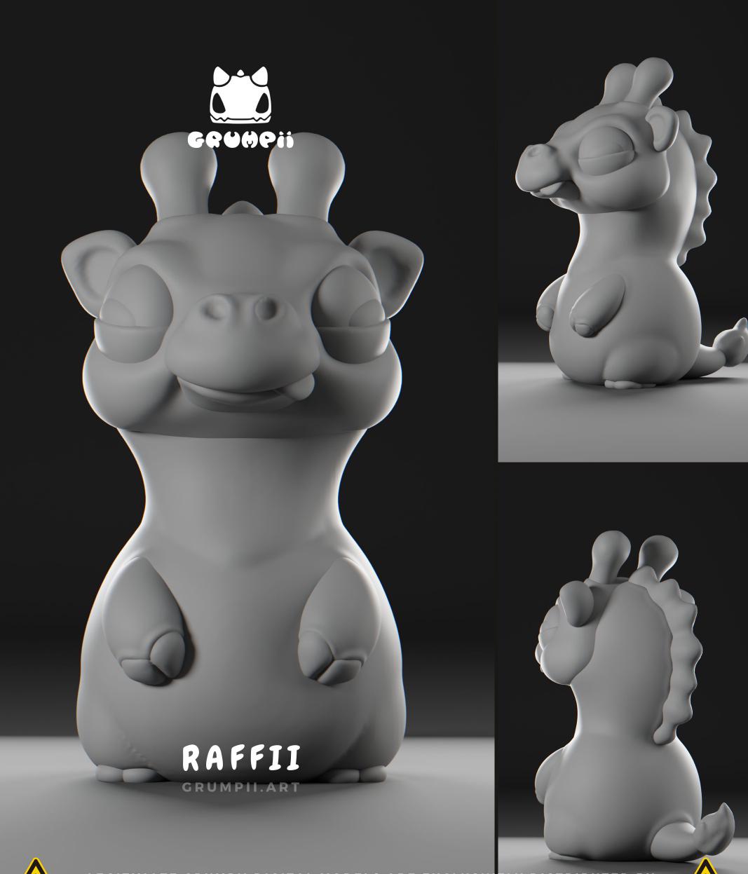 Grumpii Safari Monsters 3D Printable Figurines
