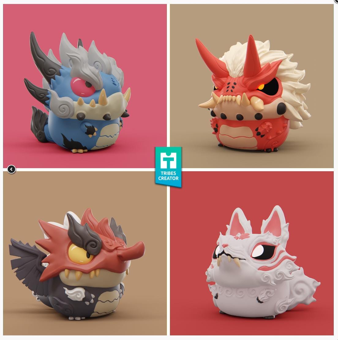 Grumpii – Mythological Monster Figurine | Resin Fantasy Miniature STL | Collectible Creature Model for Display