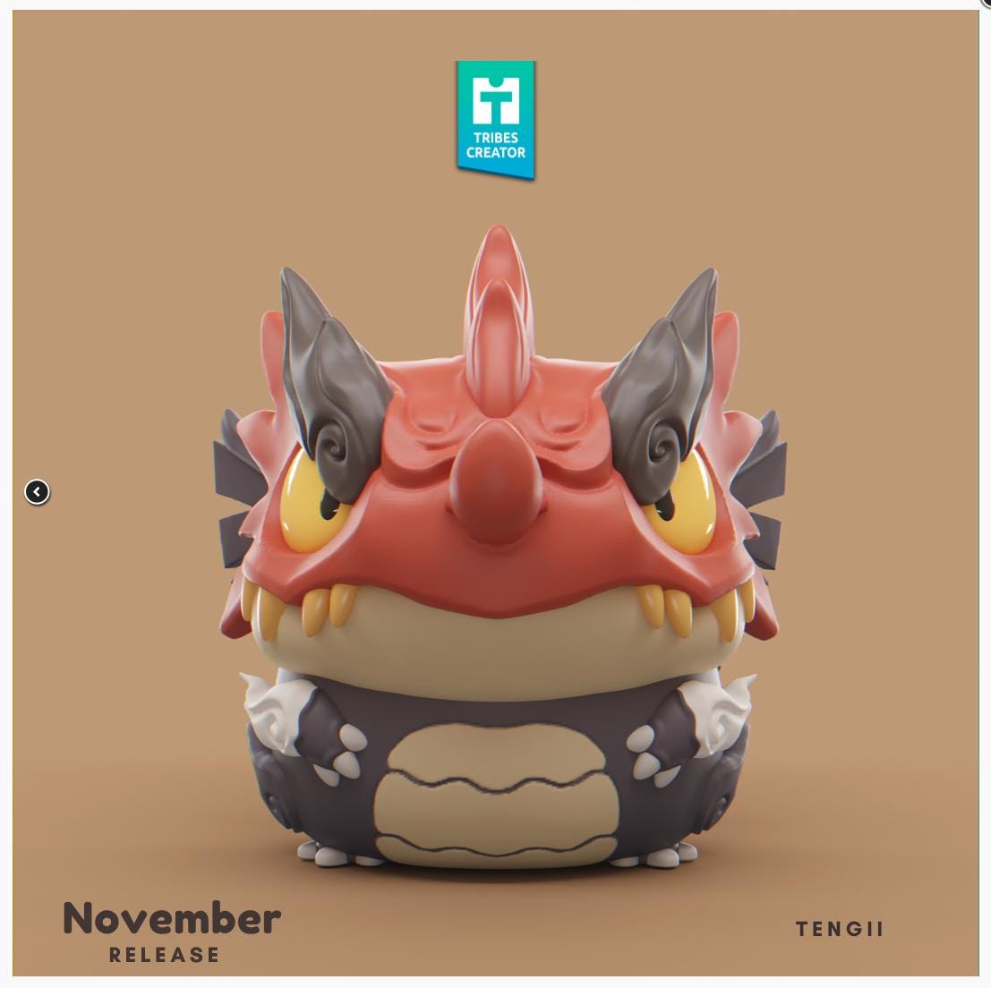 Grumpii – Mythological Monster Figurine | Resin Fantasy Miniature STL | Collectible Creature Model for Display