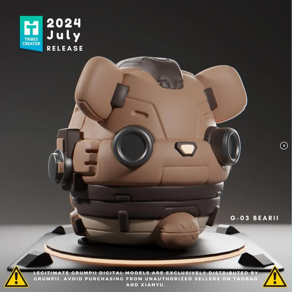Grumpii Mecha Animal miniatures