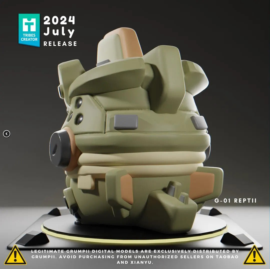 Grumpii Mecha Animal miniatures