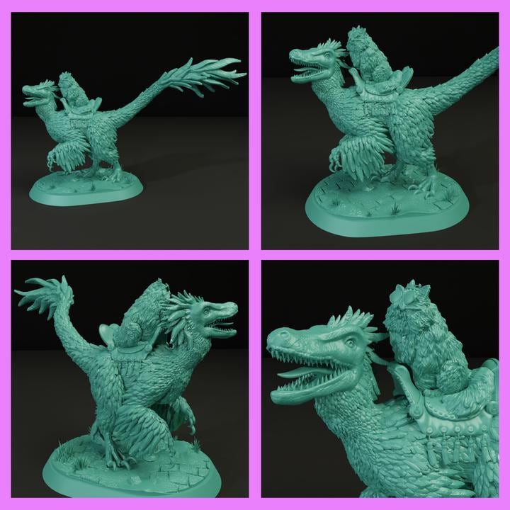 Dungeon Crawler Carl Princess Posse Diorama TTRPG Display Set
