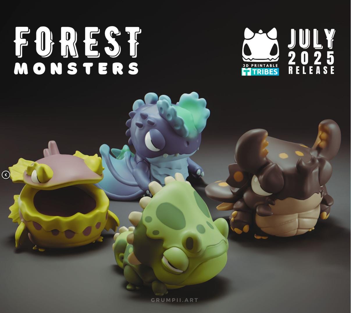 Grumpii Forest Monsters