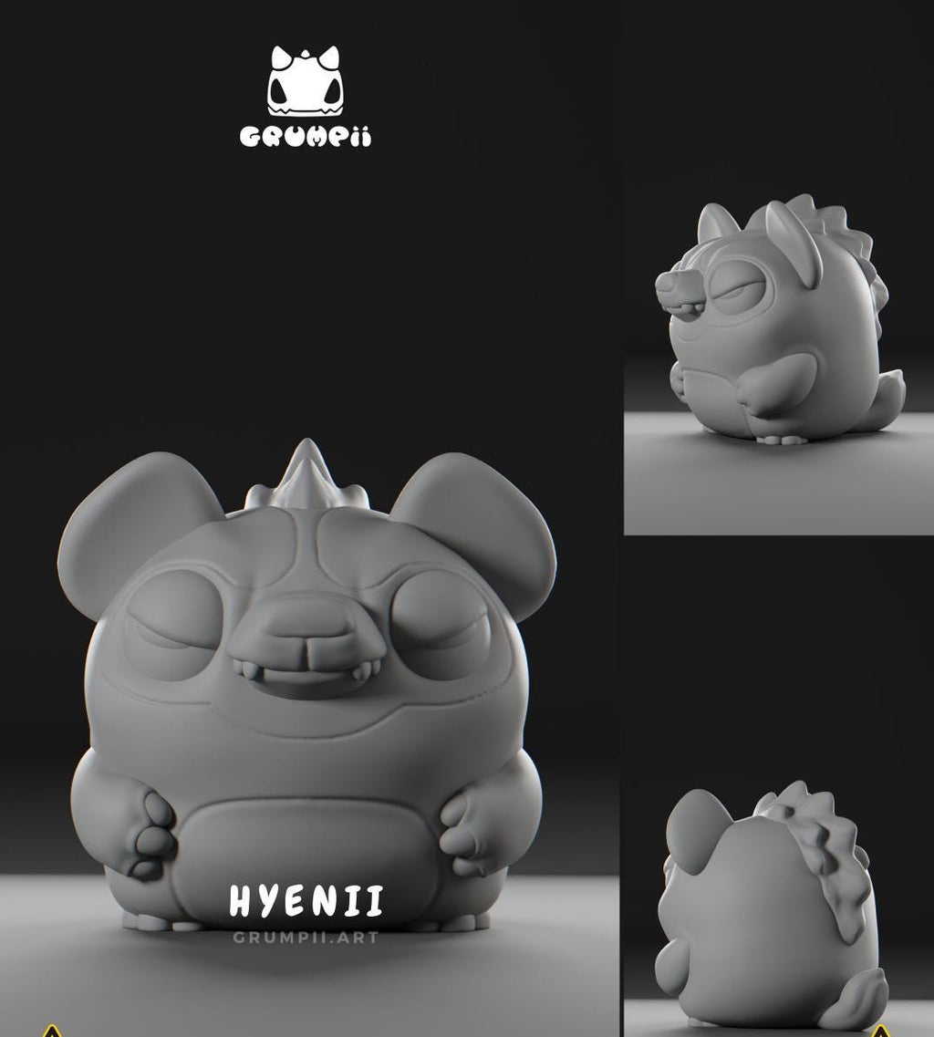 Grumpii Safari Monsters 3D Printable Figurines