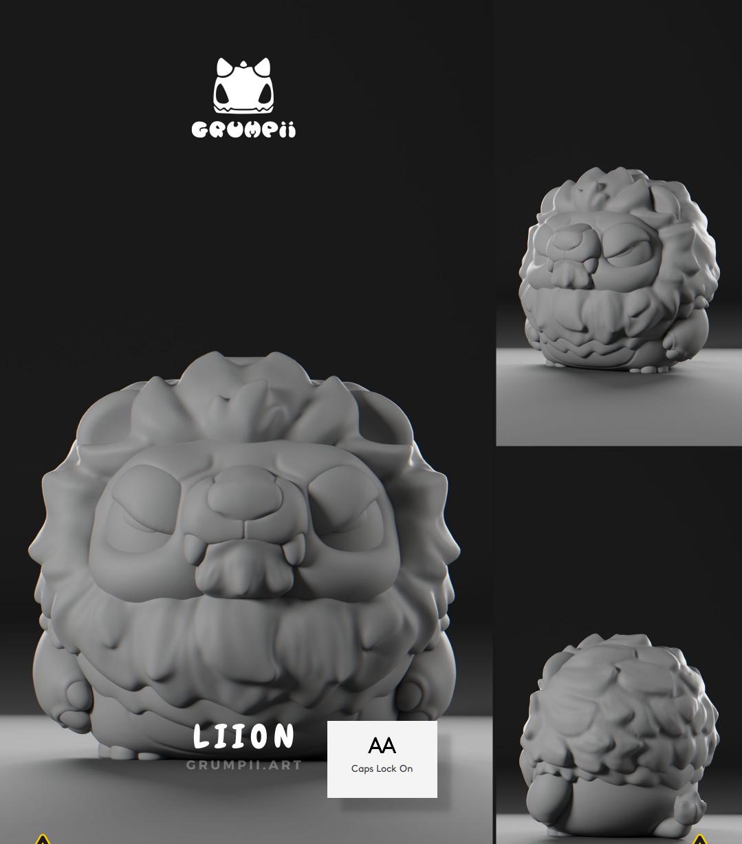 Grumpii Safari Monsters 3D Printable Figurines