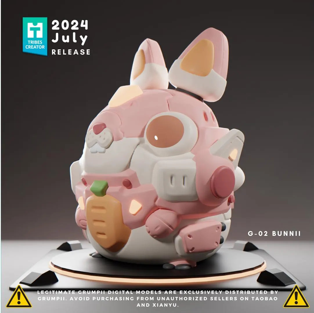 Grumpii Mecha Animal miniatures