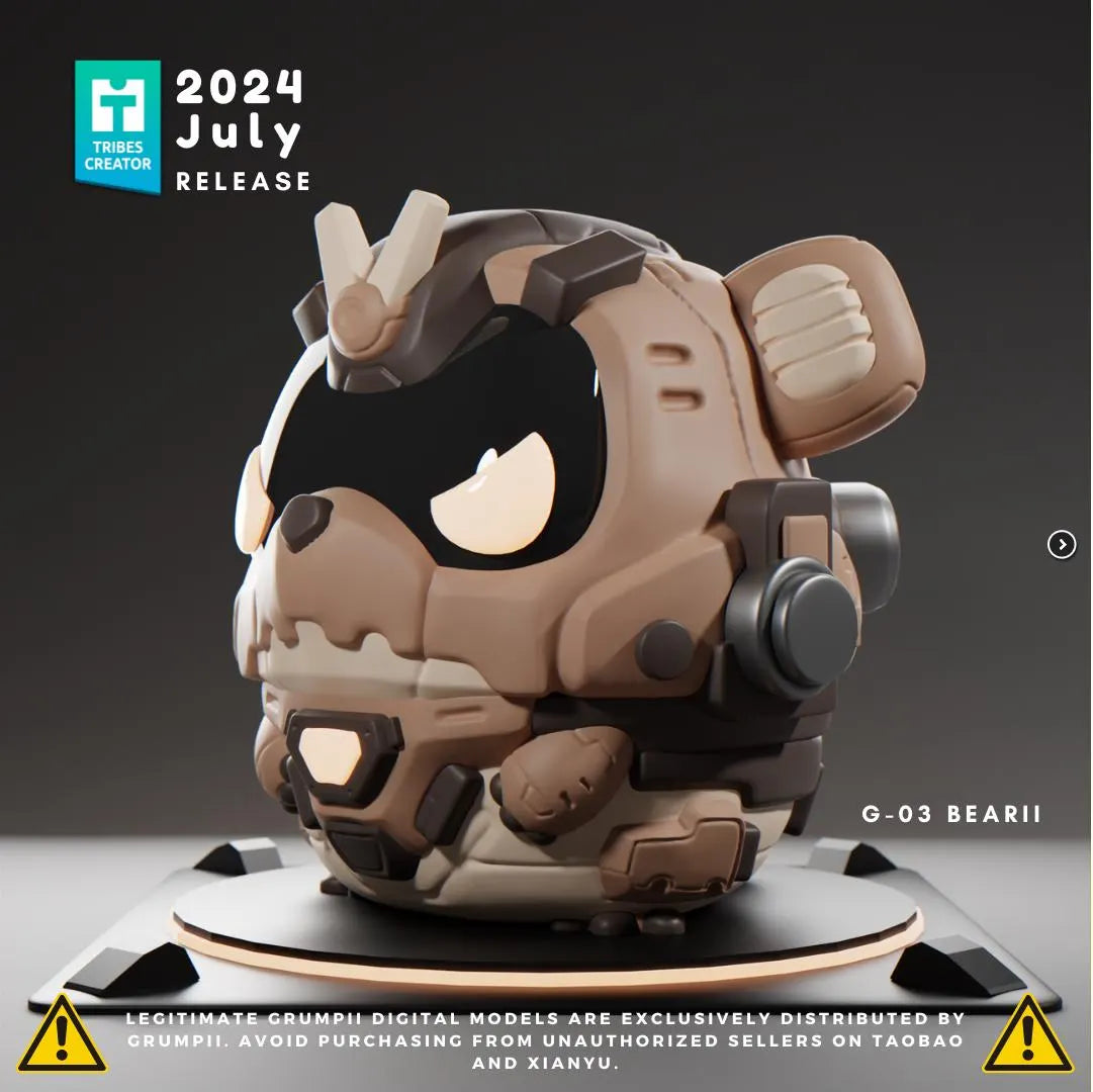 Grumpii Mecha Animal miniatures