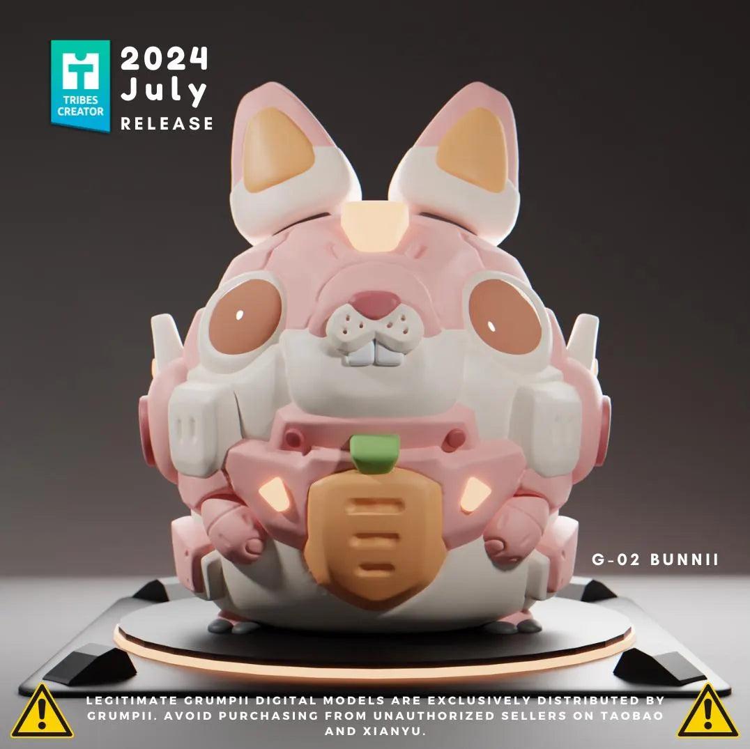 Grumpii Mecha Animal miniatures